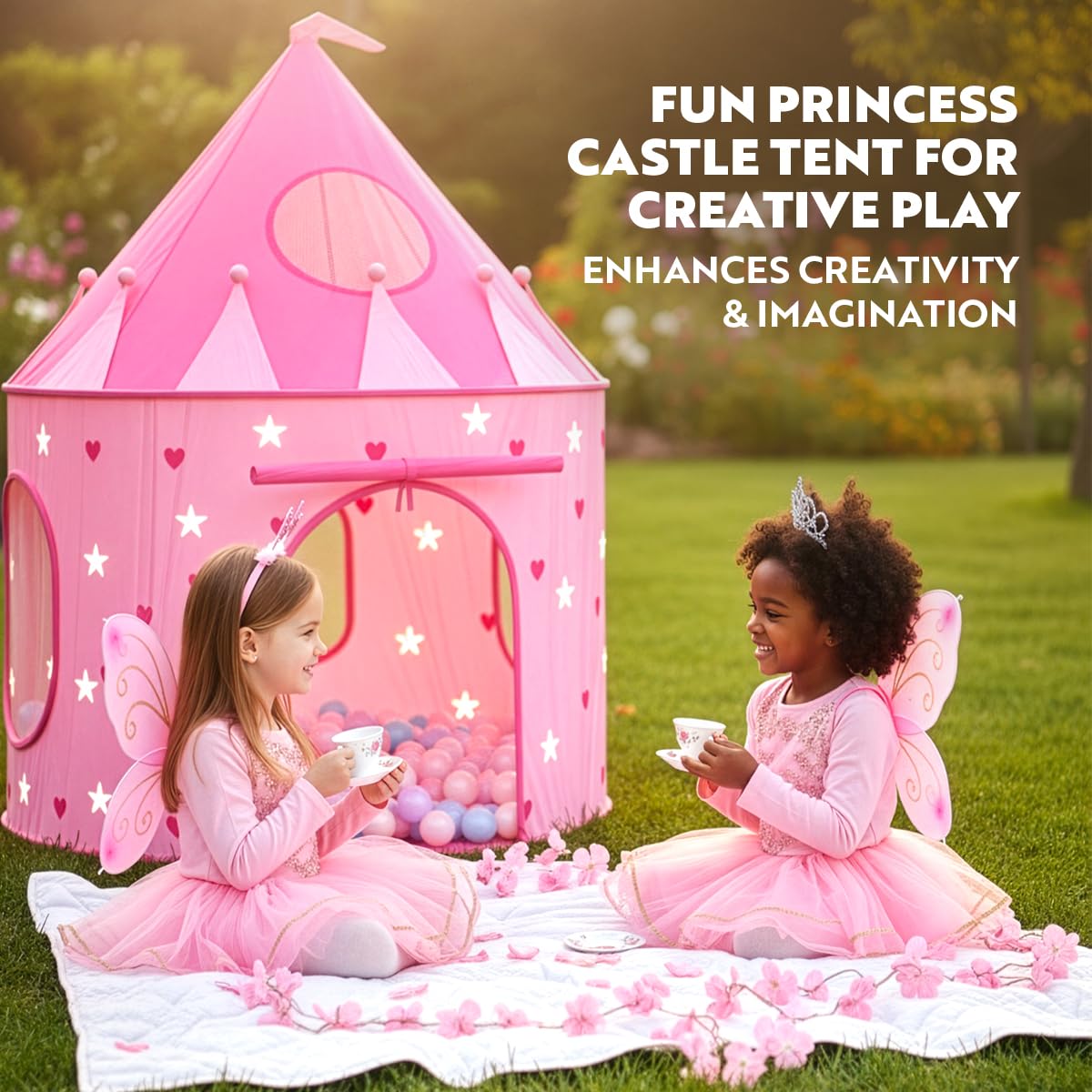Playz triple-layer tutu skirt creates twirl-worthy princess outfits