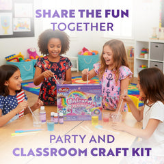 Multicolor putty stretched for tactile play