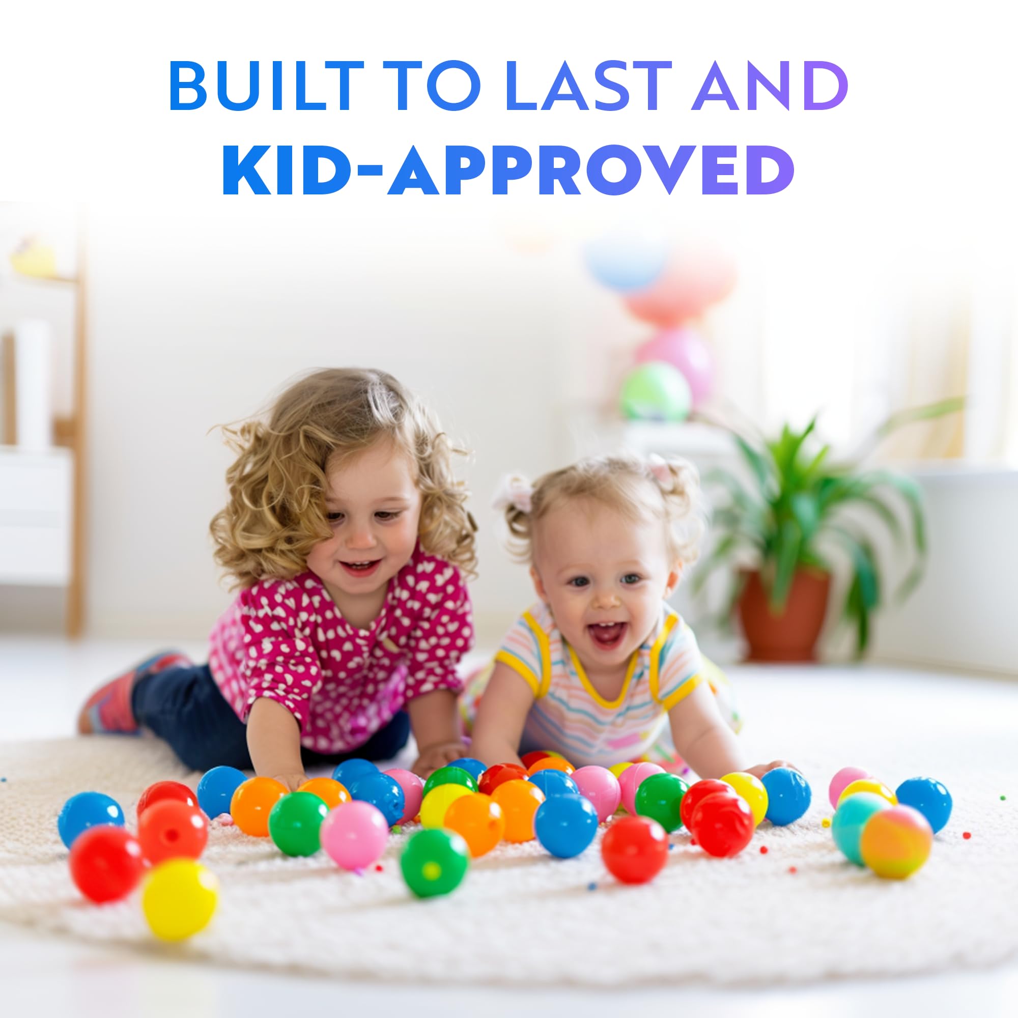 Playz pink mini ball pit ball creates soft, inviting baby-safe playtime