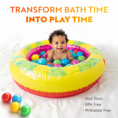 Playz purple mini ball pit ball invites imaginative, cozy play sessions
