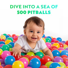 Playz washable ball pit balls rinse clean easily after messy adventures.