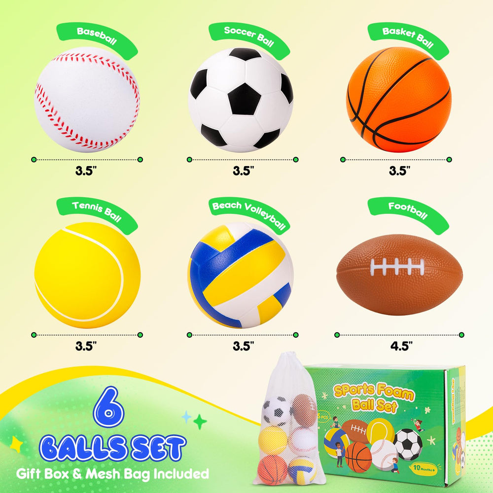 PlayZap soft soccer ball ideal for little players to grip and kick