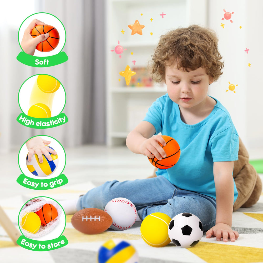 PlayZap soft volleyball, lightweight grip for catching and passing