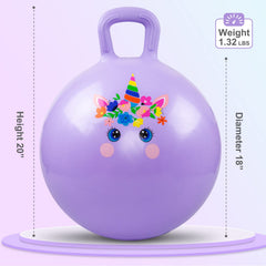PlayZap hopper ball highlights thickened material for durable, lively bouncing sessions