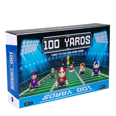 Plearn Pieces 100 Yards game box with contents ready for play