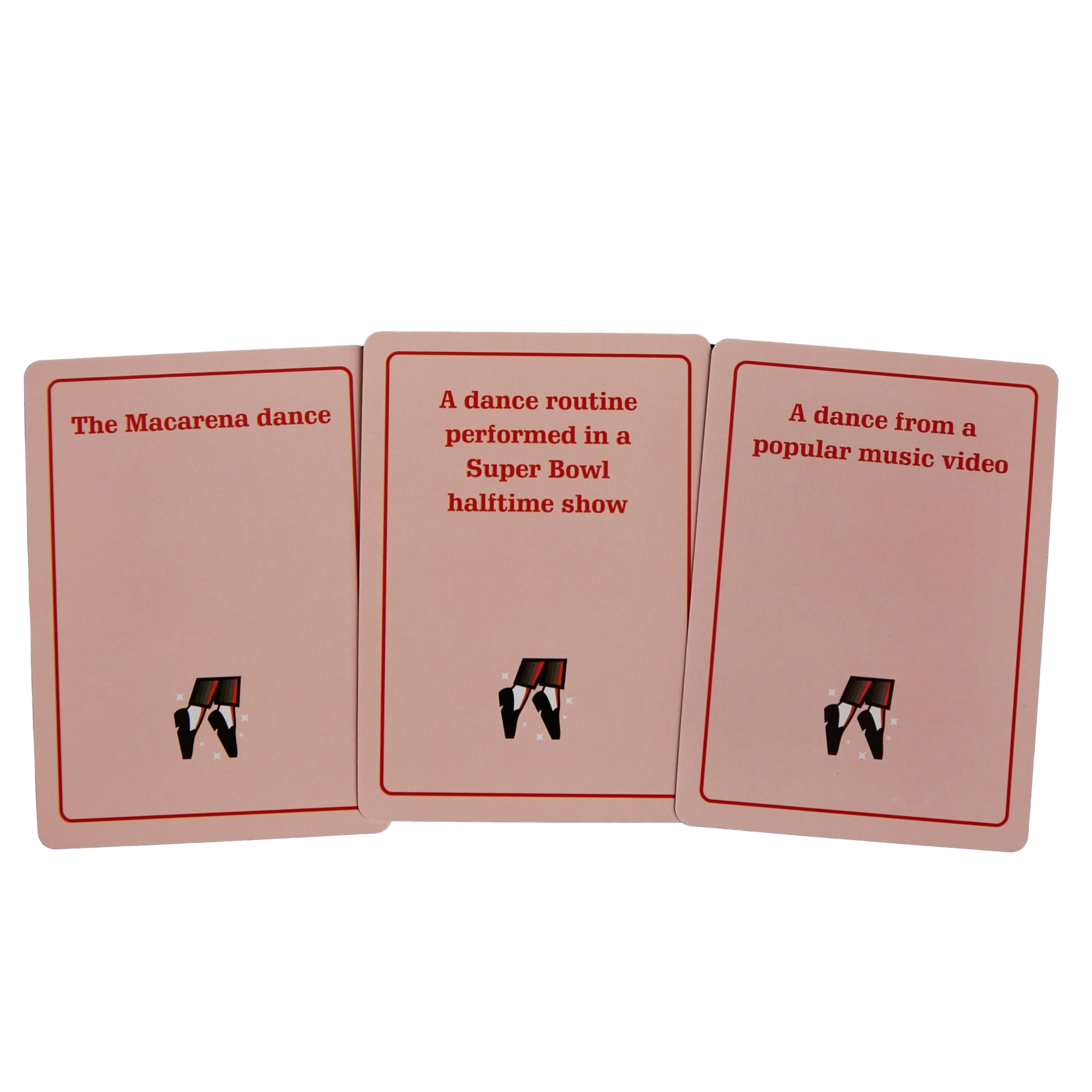 Plearn Pieces Sing, Dance, Act game-night-fun card set brings friends together.