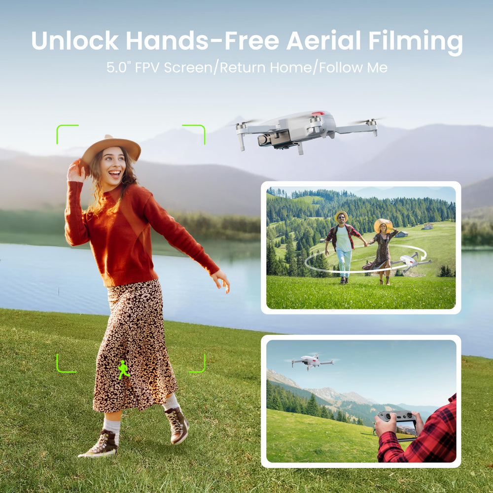 PLEGBLE GPS-assisted drone ensures reliable auto return and navigation