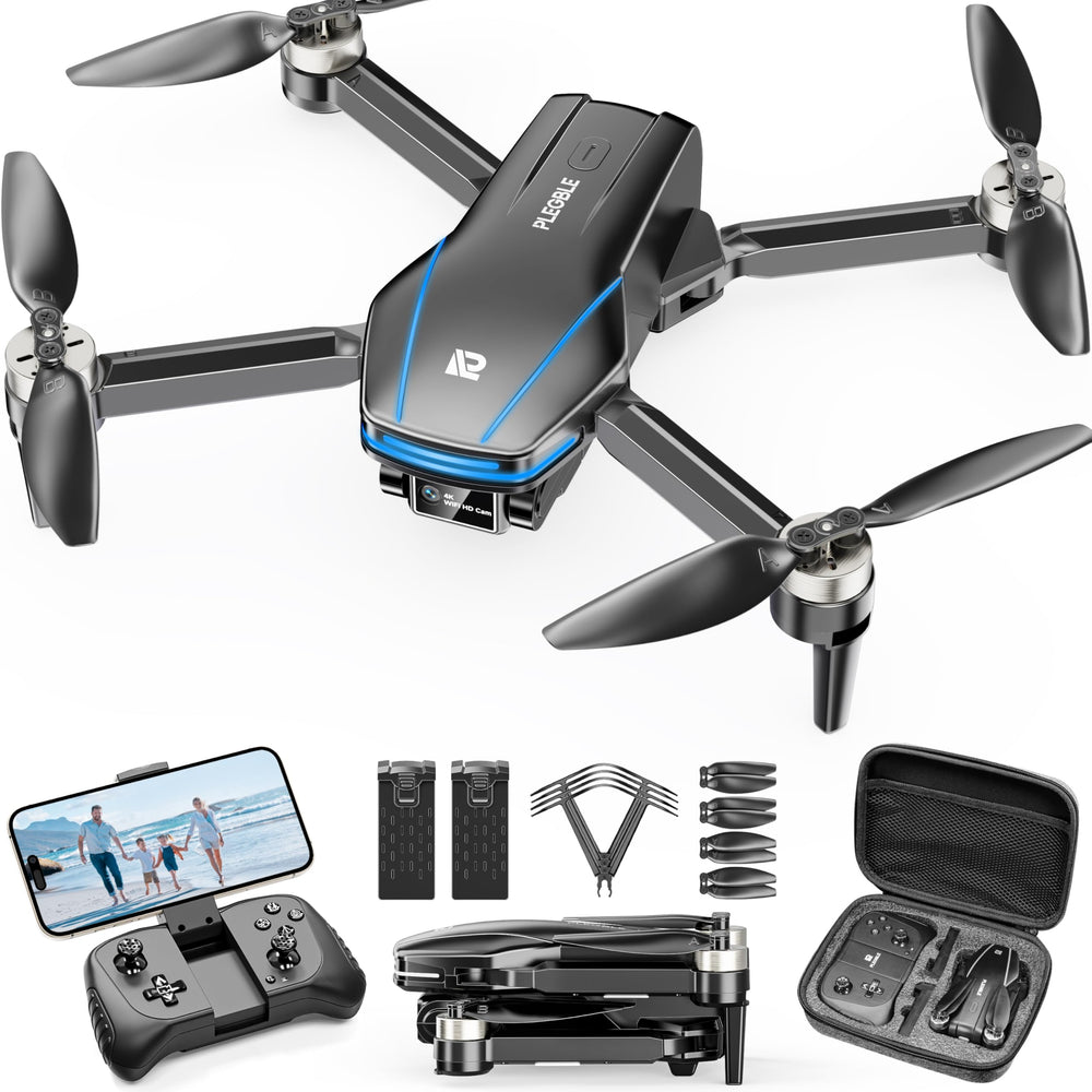 PLEGBLE PL516 drone with 4K camera front view for crisp aerial footage