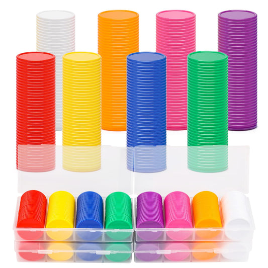 Pletpet 400pcs eight-color bingo chips set for organized gameplay