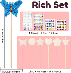 Pllieay Princess Wands Kit gift idea for birthdays and craft clubs