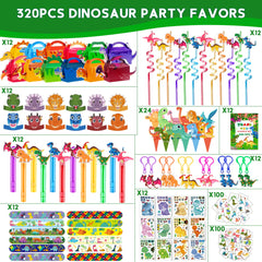 PLOUGVI dinosaur cake toppers enhance desserts with playful prehistoric charm