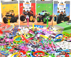 PLOUGVI truck crazy straws for sipping fun during celebrations.