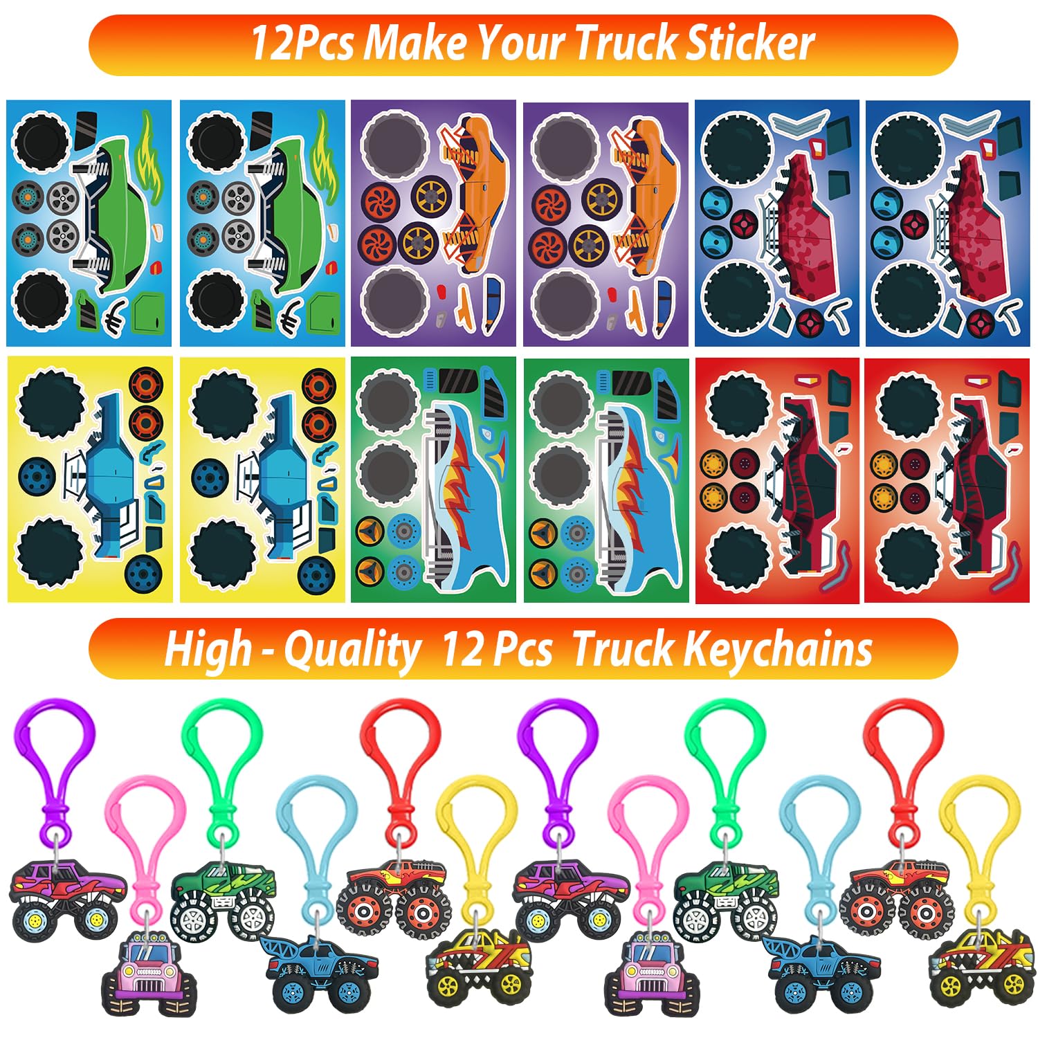 PLOUGVI truck keychains double as keepsakes and rewards.
