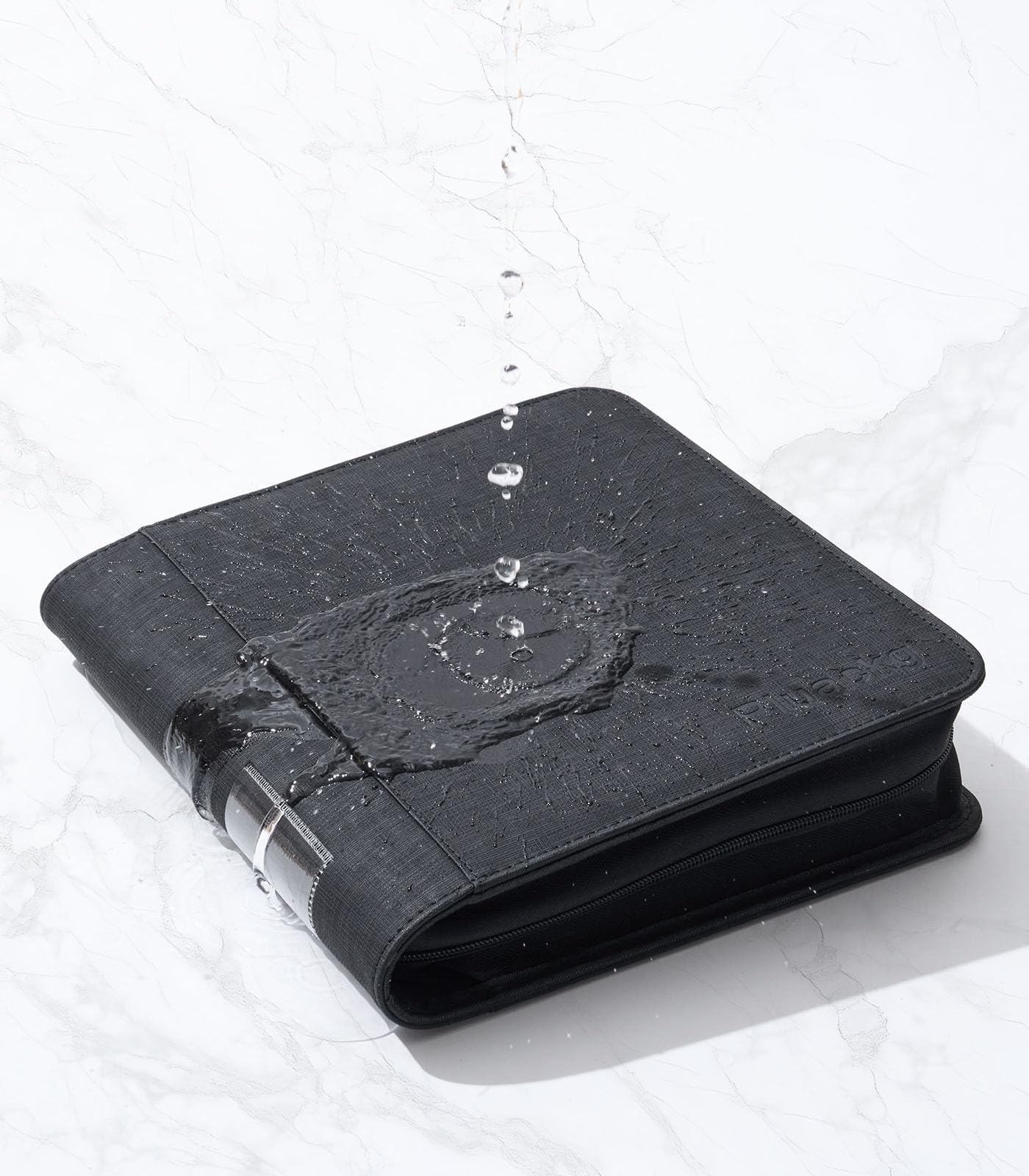 Pluackg Toploader Card Binder measures 10.2 by 11.4 inches for versatile storage