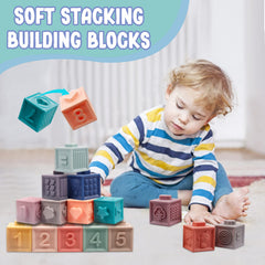 Plunack silicone teething toy safe for bath time and gripping.