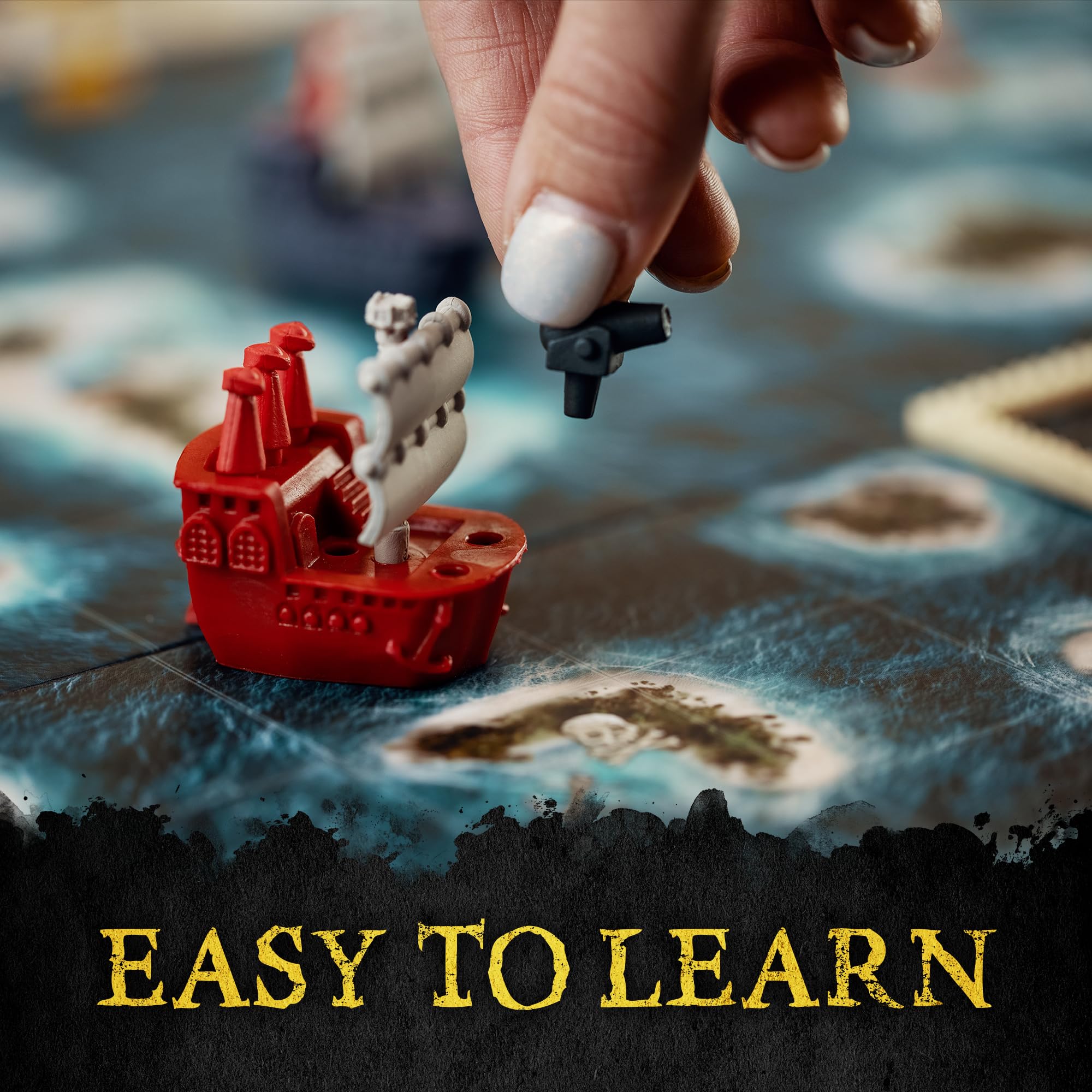 Plunder by Lost Boy Entertainment: dynamic map tiles create unique seas.