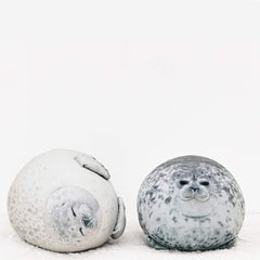 Plupiapio Seal Pillow makes a gift-ready addition to beds and couches.