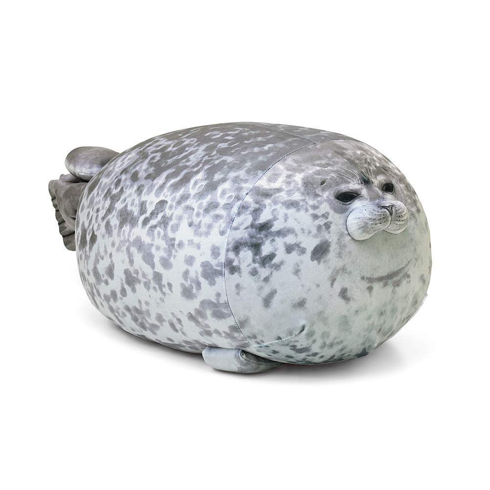Plupiapio Seal Pillow with a realistic seal look for cozy cuddles.