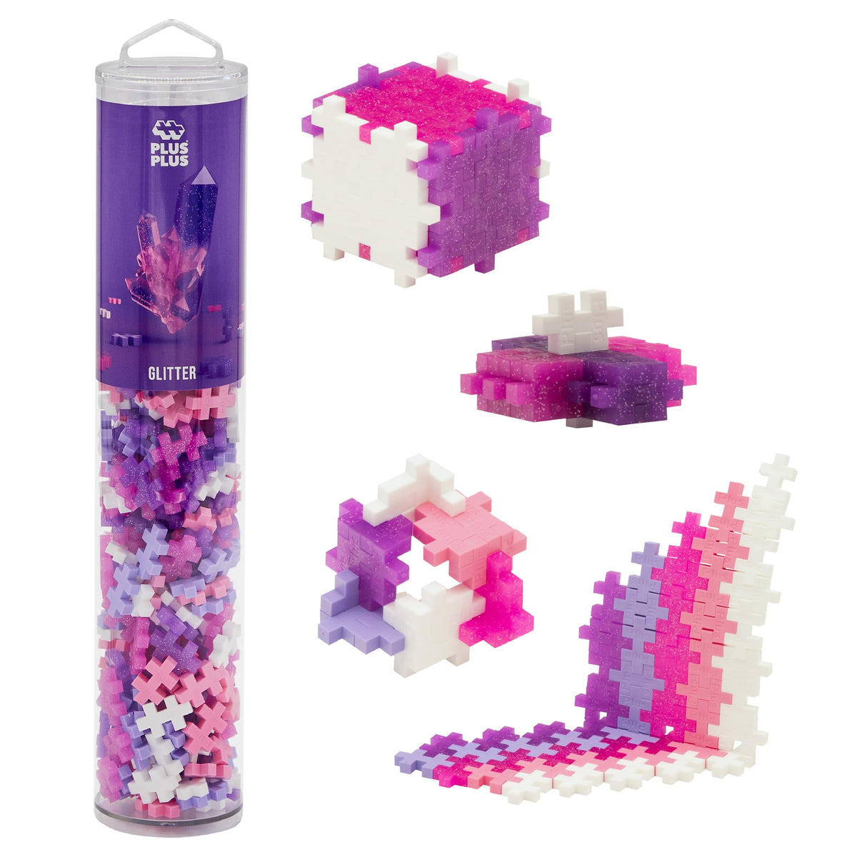 PLUS PLUS 240-piece blocks for open-ended construction and learning.