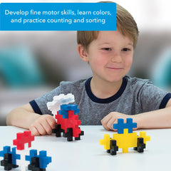 PLUS PLUS BIG on-the-go design supports portable, mess-free learning fun.