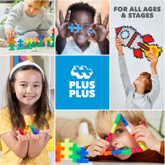PLUS PLUS blocks made from BPA-free and phthalate-free plastic.