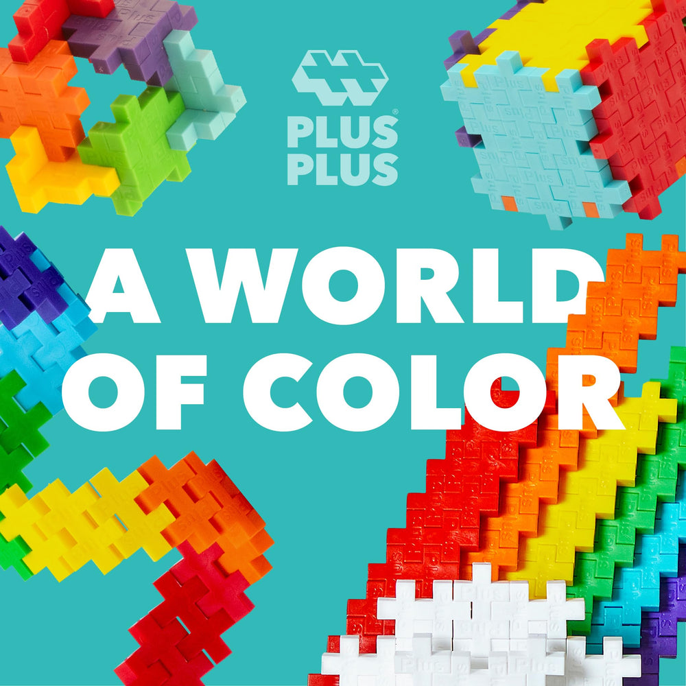 Building Idea Guide Booklet included with PLUS PLUS blocks.