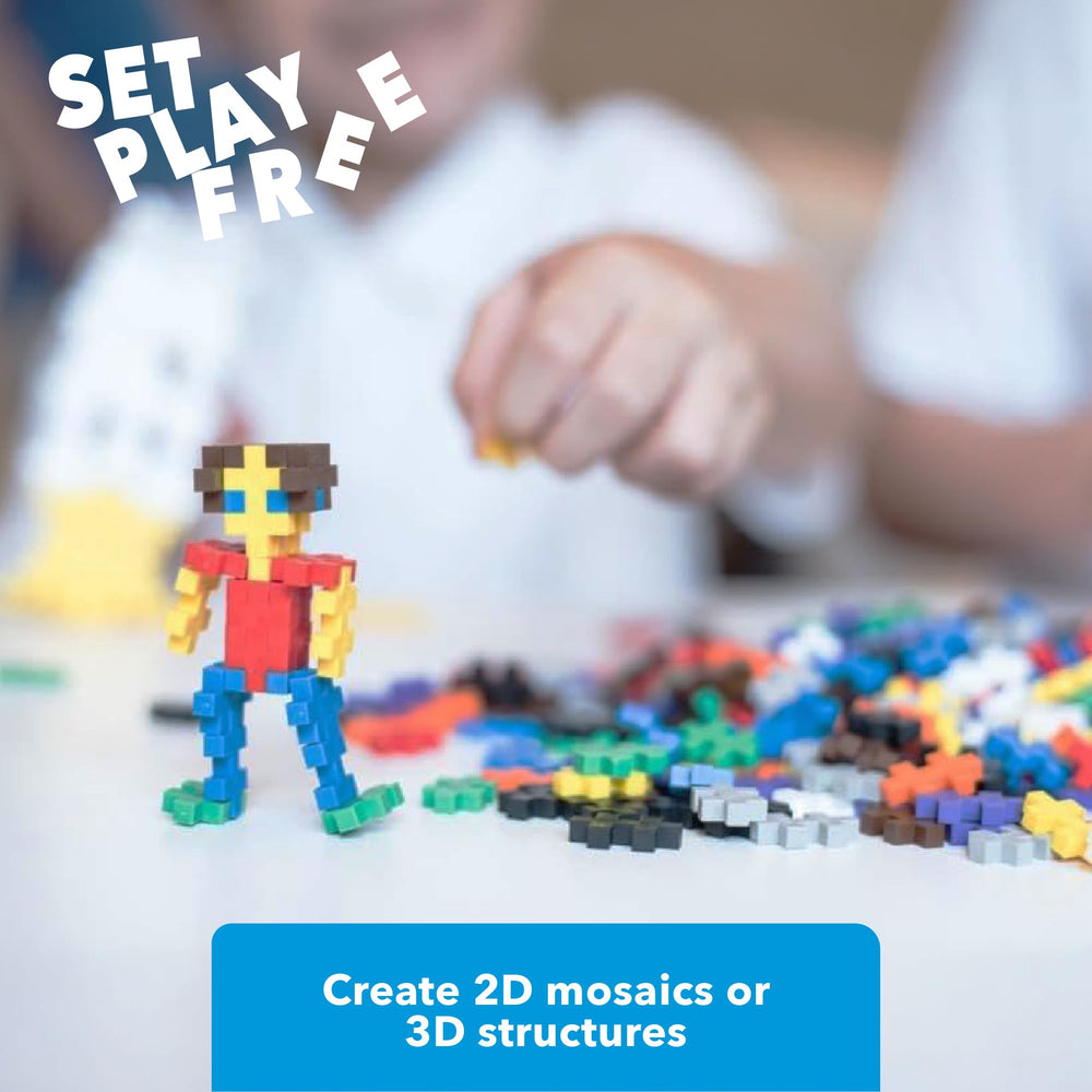 PLUS PLUS Denmark-made design emphasizes quality craftsmanship and reliable toy use