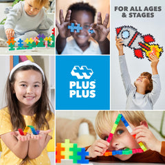 PLUS PLUS Learn to Build suitable for ages 5-12 fuels growing fine motor skills