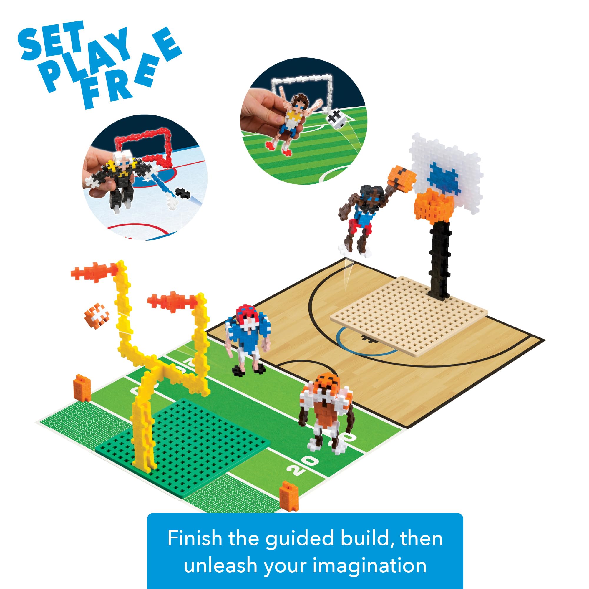 PLUS PLUS Learn to Build compact packaging is ideal for on-the-go fun