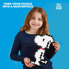 Plus Plus Flying Ace scene with interlocking blocks for hands-on assembly.