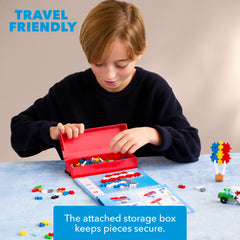 Plus Plus Puzzle by Number Sailboat design encourages imaginative play on journeys