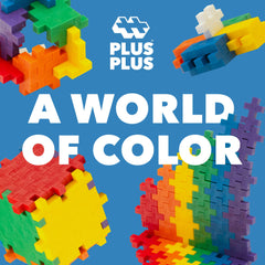 PLUS PLUS STEM-friendly pieces support fine motor skills through hands-on learning.