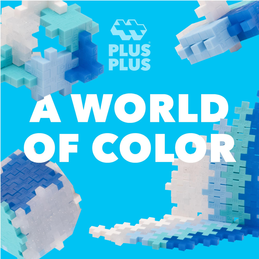 PLUS PLUS travel-friendly set for car rides and on-the-go creativity