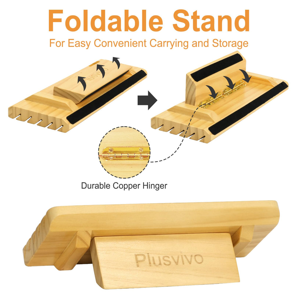 Plusvivo card holders extended 12in length holding up to 110 cards.