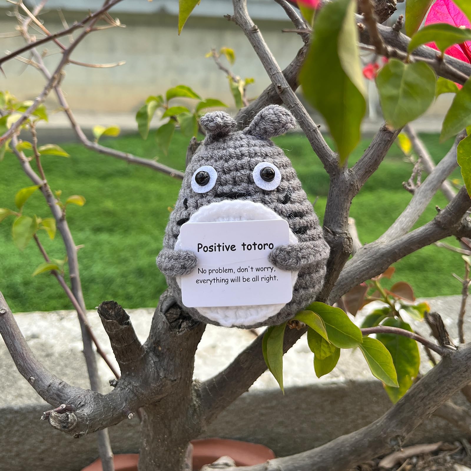 PLWalker Totoro plush in a nursery setting adds playful decor and comfort.