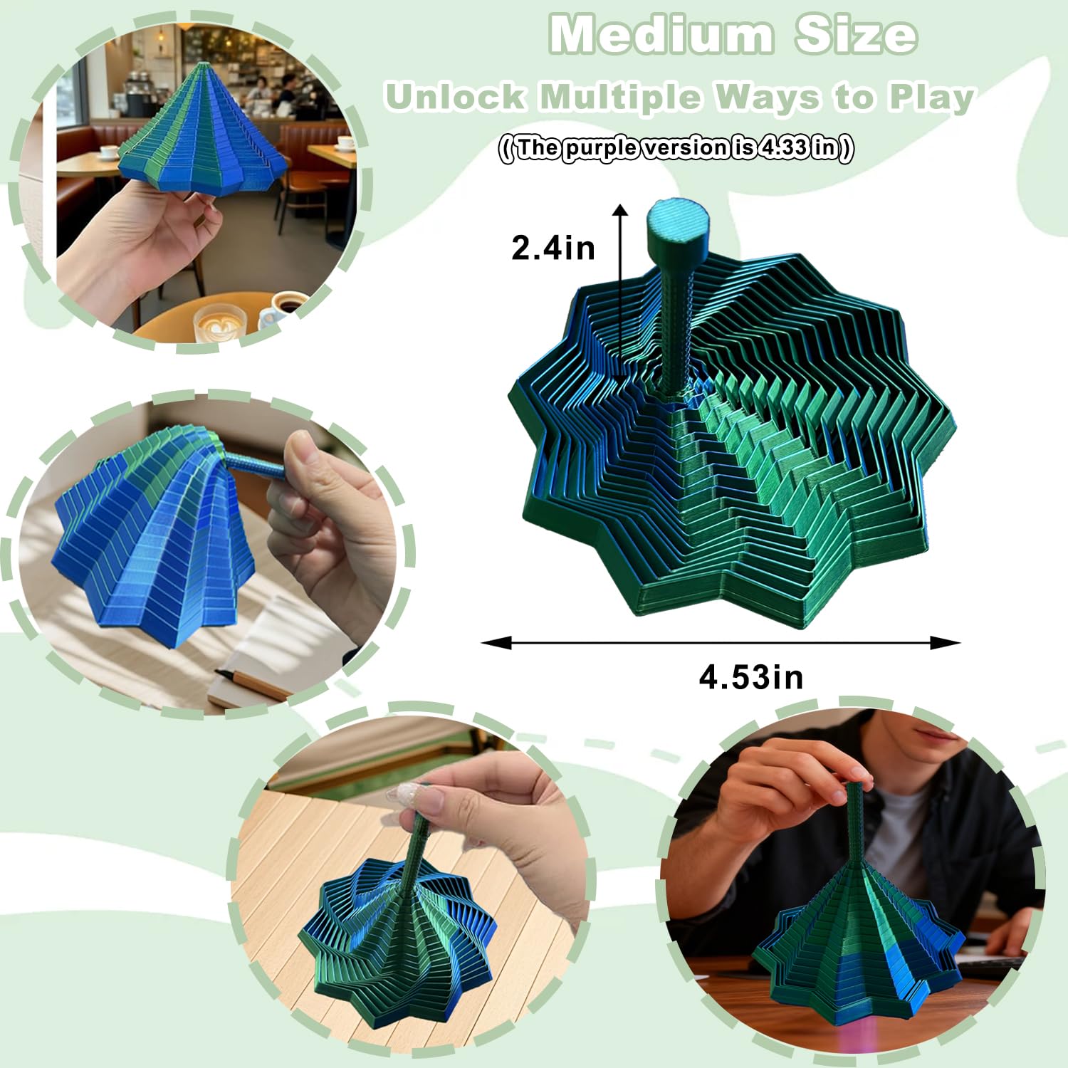 PMDYBY Desk decor fidget for office stress relief and focus.