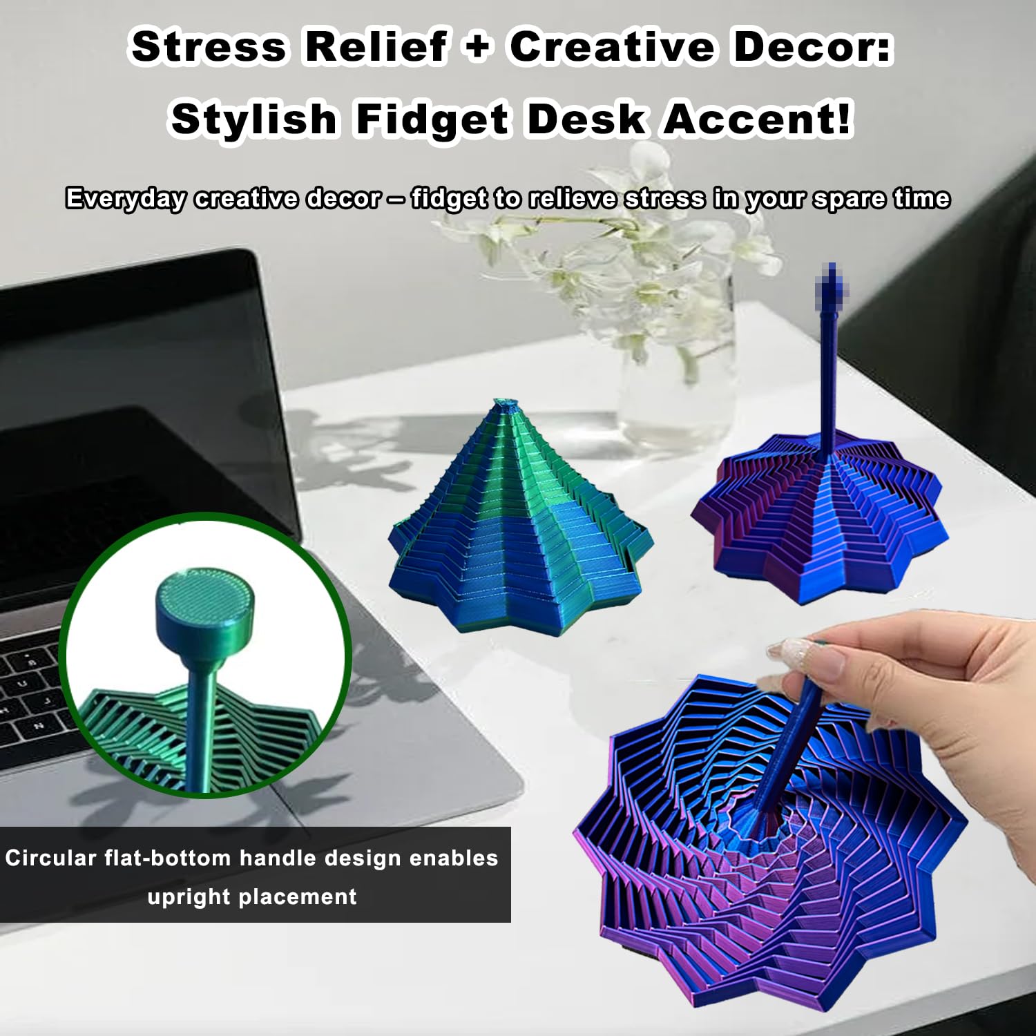 PMDYBY Gift-ready fidget star for birthdays and holidays.
