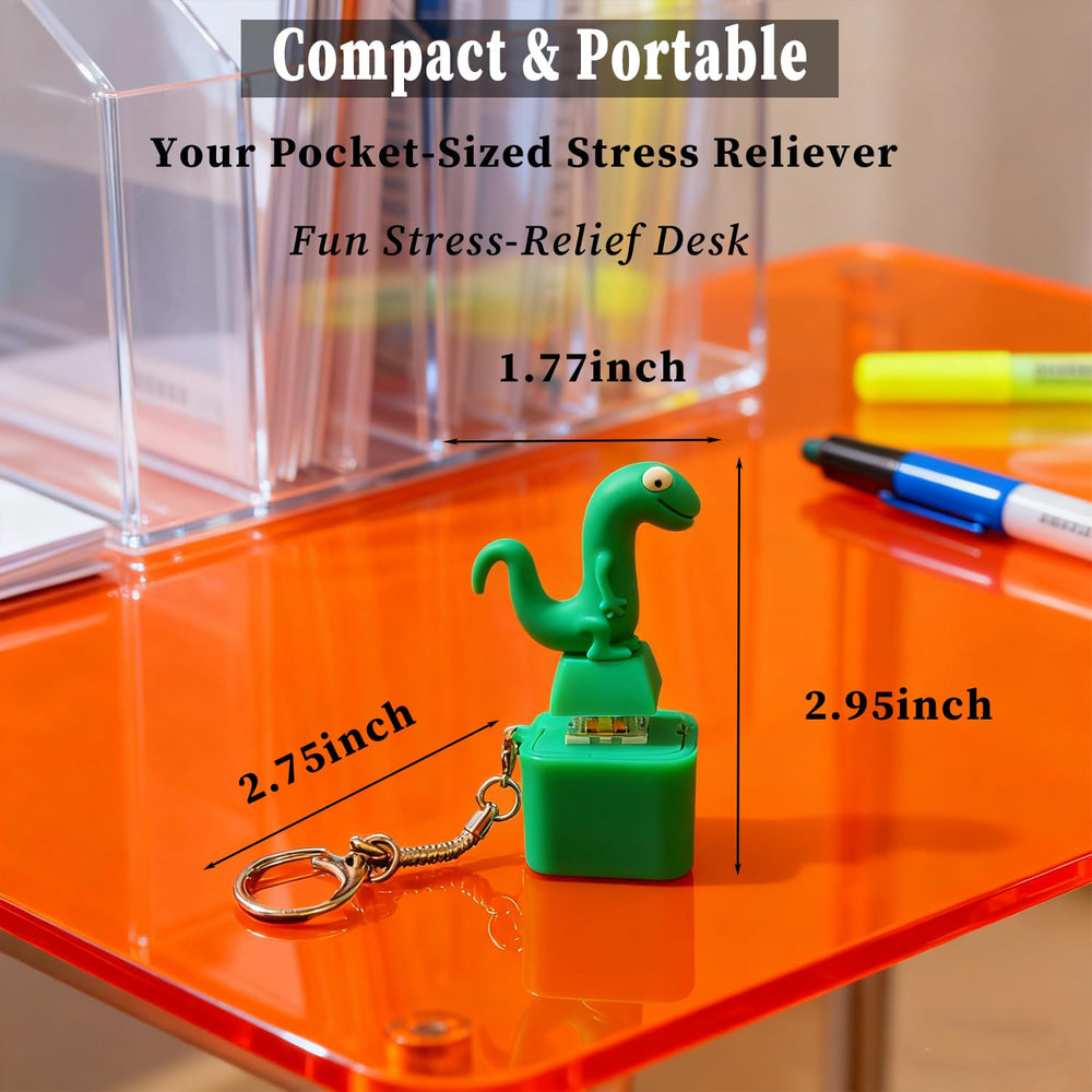 PMDYBY Lizard Keychain 2-pack delivers double the portable relief wherever you go.