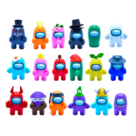 P.M.I. Among Us stickers, perfect for decorating goodie bags and loot.