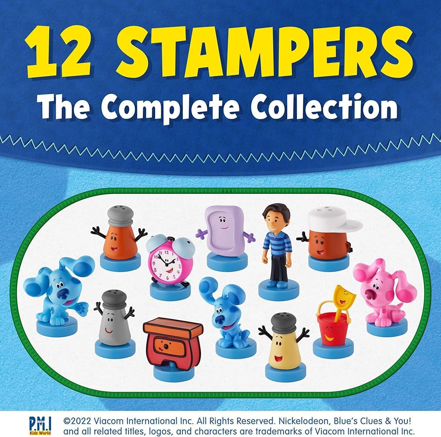 P.M.I. Blue's Clues Spice Family stamp collection for expansion
