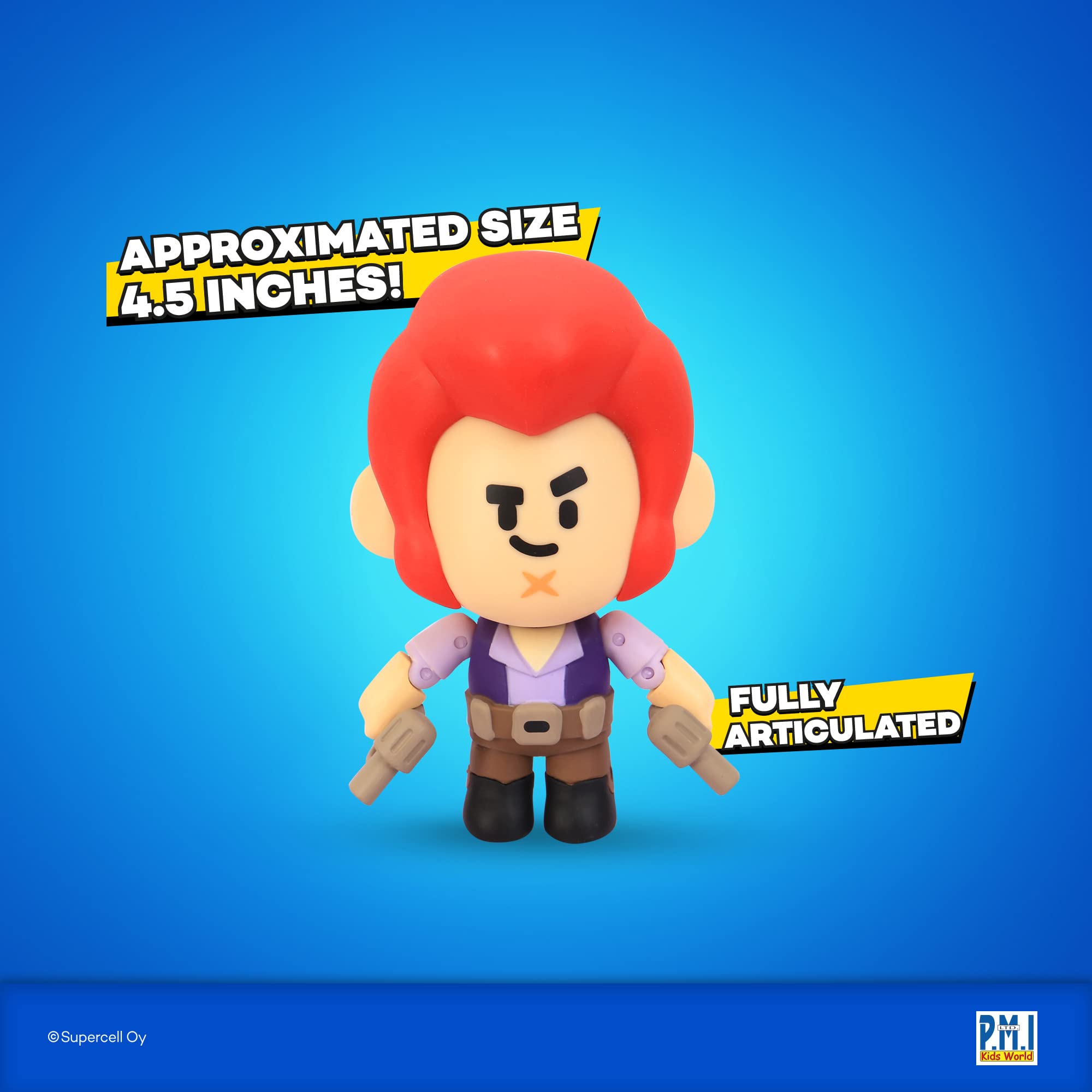 Official licensed P.M.I. Brawl Stars two-pack surprise packaging.