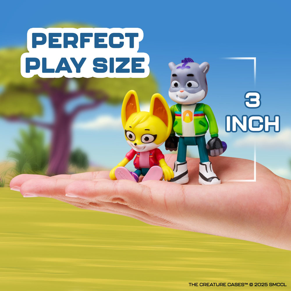 P.M.I. Creature Cases Cubby figure supports athletic imaginative play