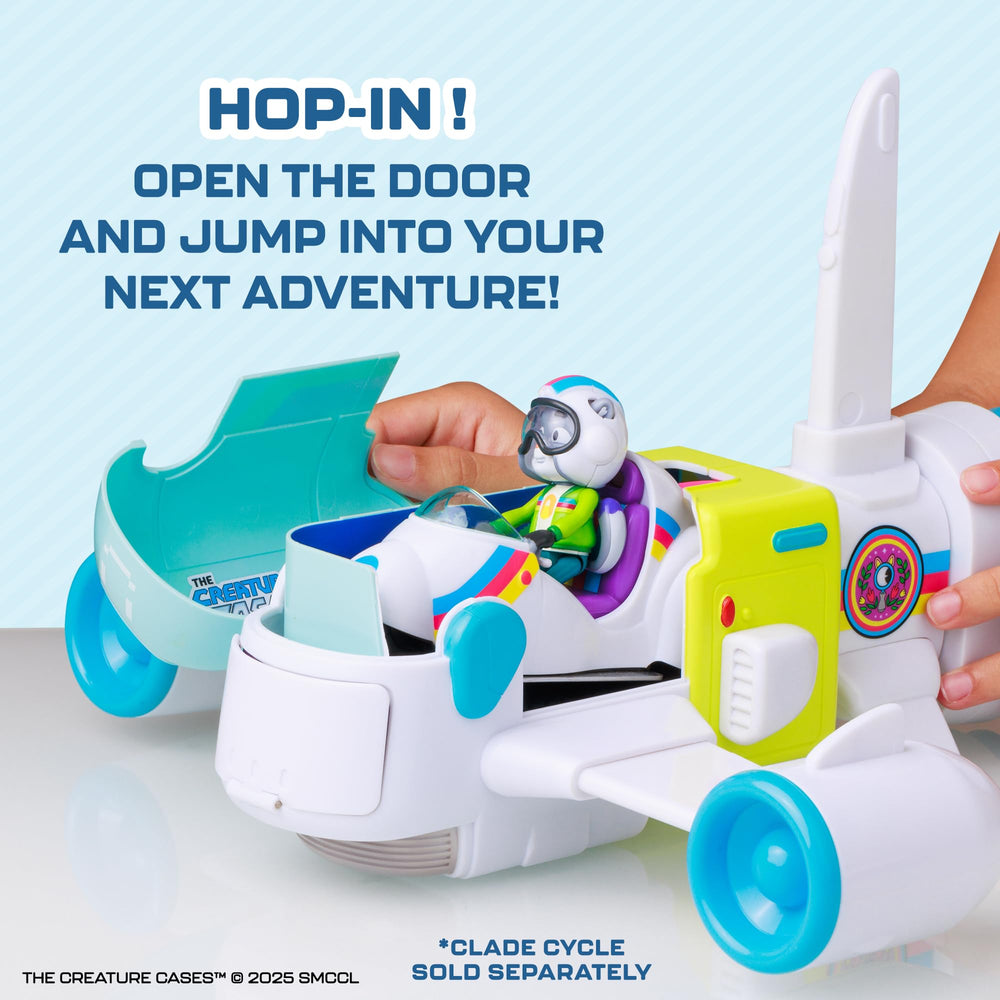 P.M.I. R.O.N. Jet Playset features detailed sculpting for authentic mission scenes.