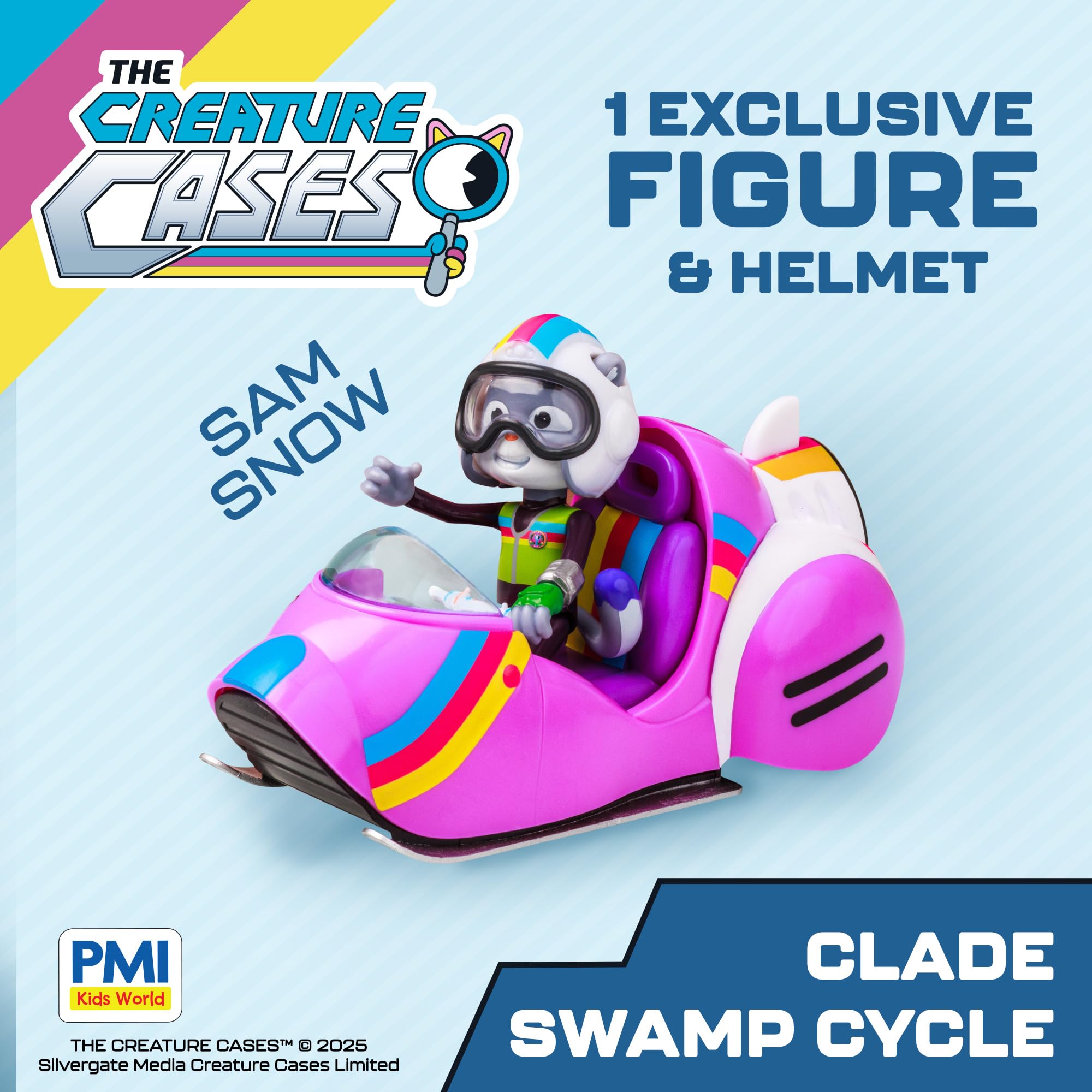 P.M.I. Creature Cases water motorcycle aquatic design ready for high-speed land and water adventures.