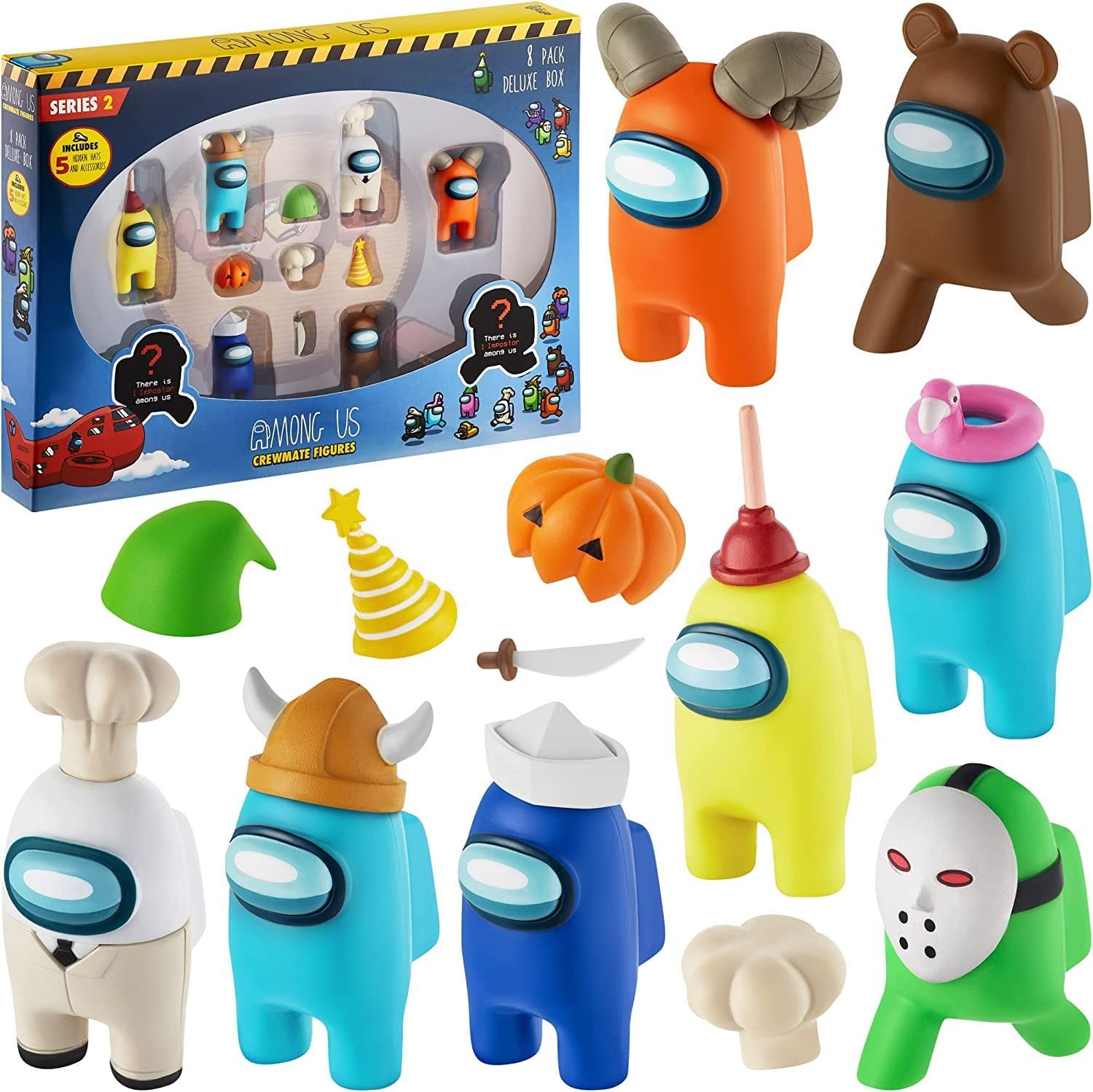 P.M.I. crewmate figures deluxe box for display and play