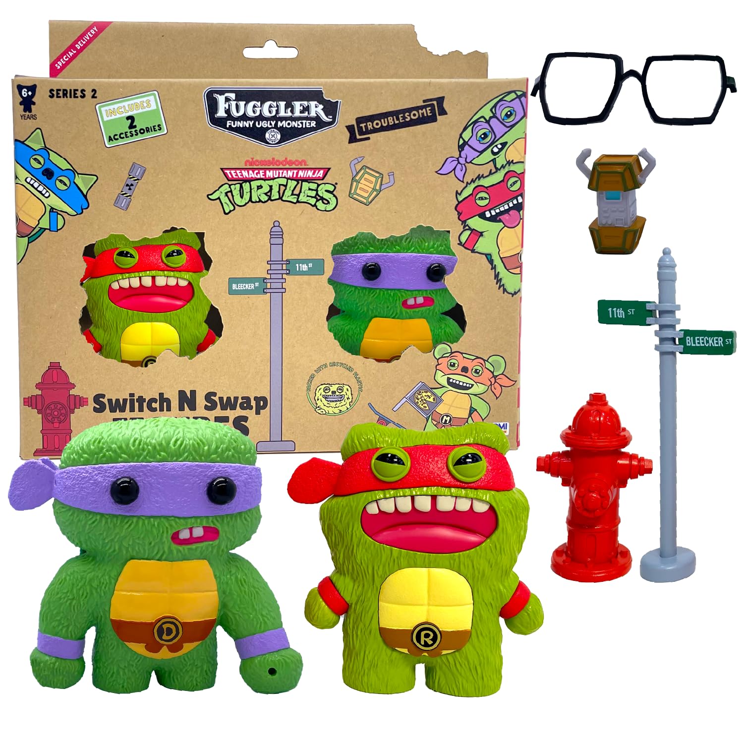 P.M.I. Fuggler figure with creepy eyes for dramatic display and conversation starters.