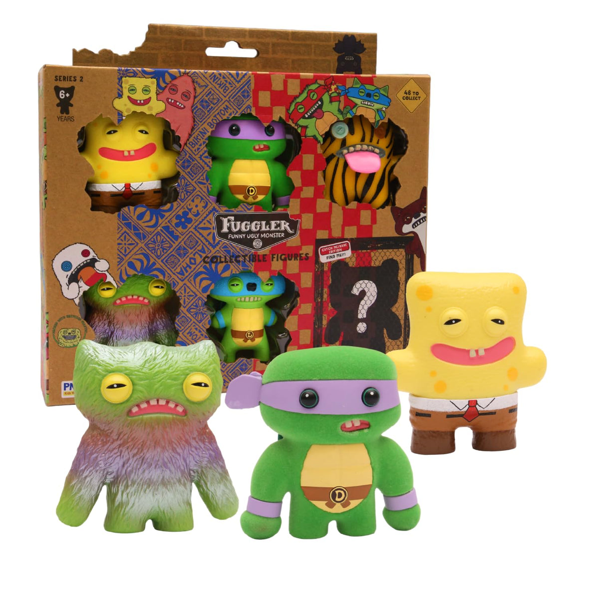 P.M.I. Fuggler Series 2 window box assortment for display and gifting.