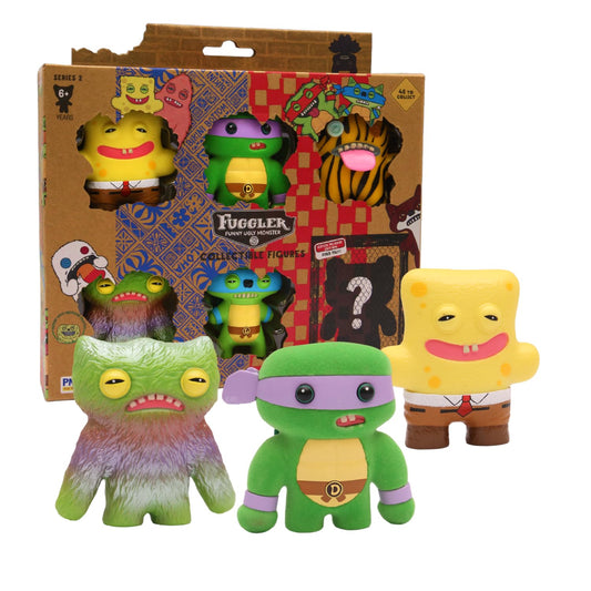 P.M.I. Fuggler Series 2 window box assortment for display and gifting.