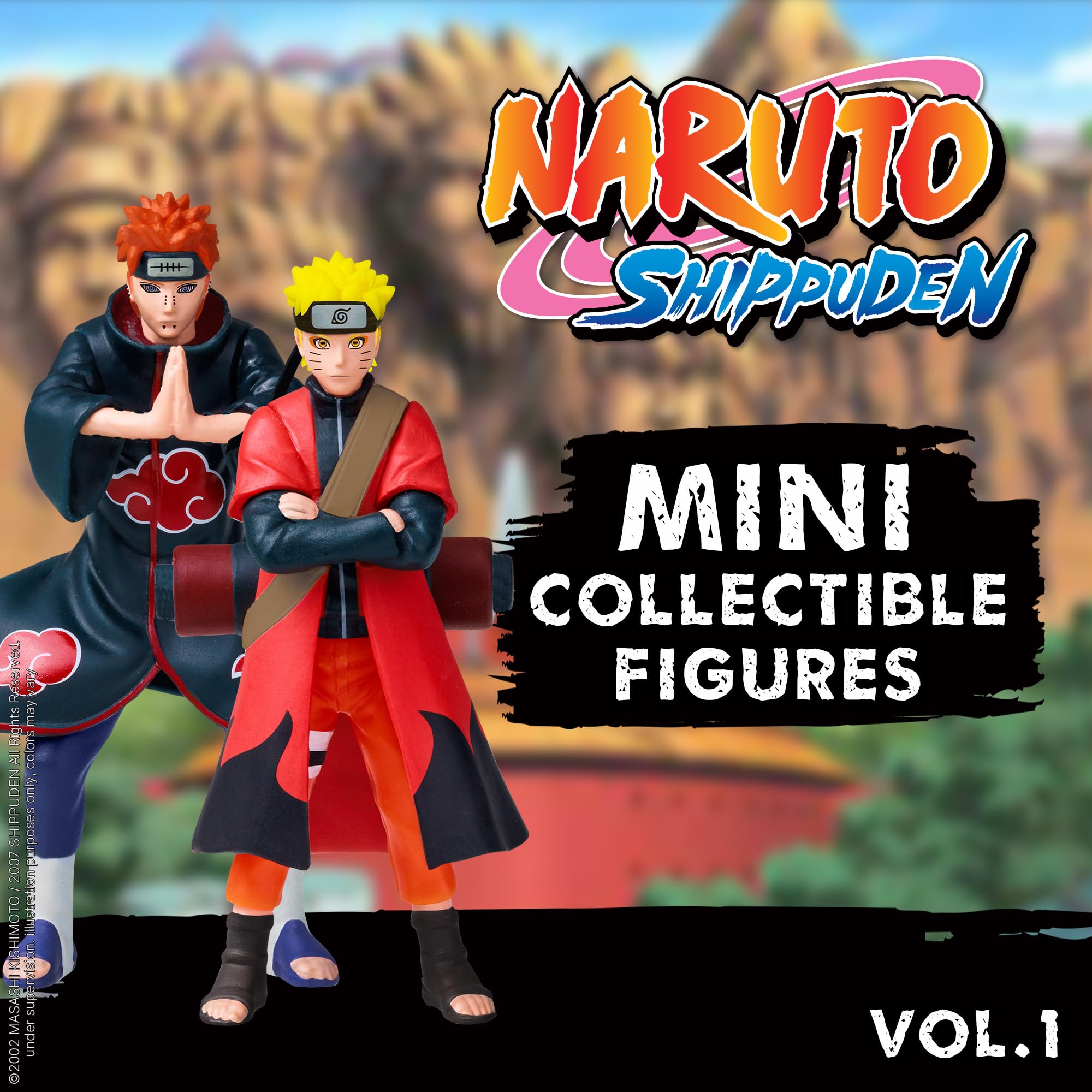 P.M.I. Naruto Sage Mode figure with vibrant colors for display