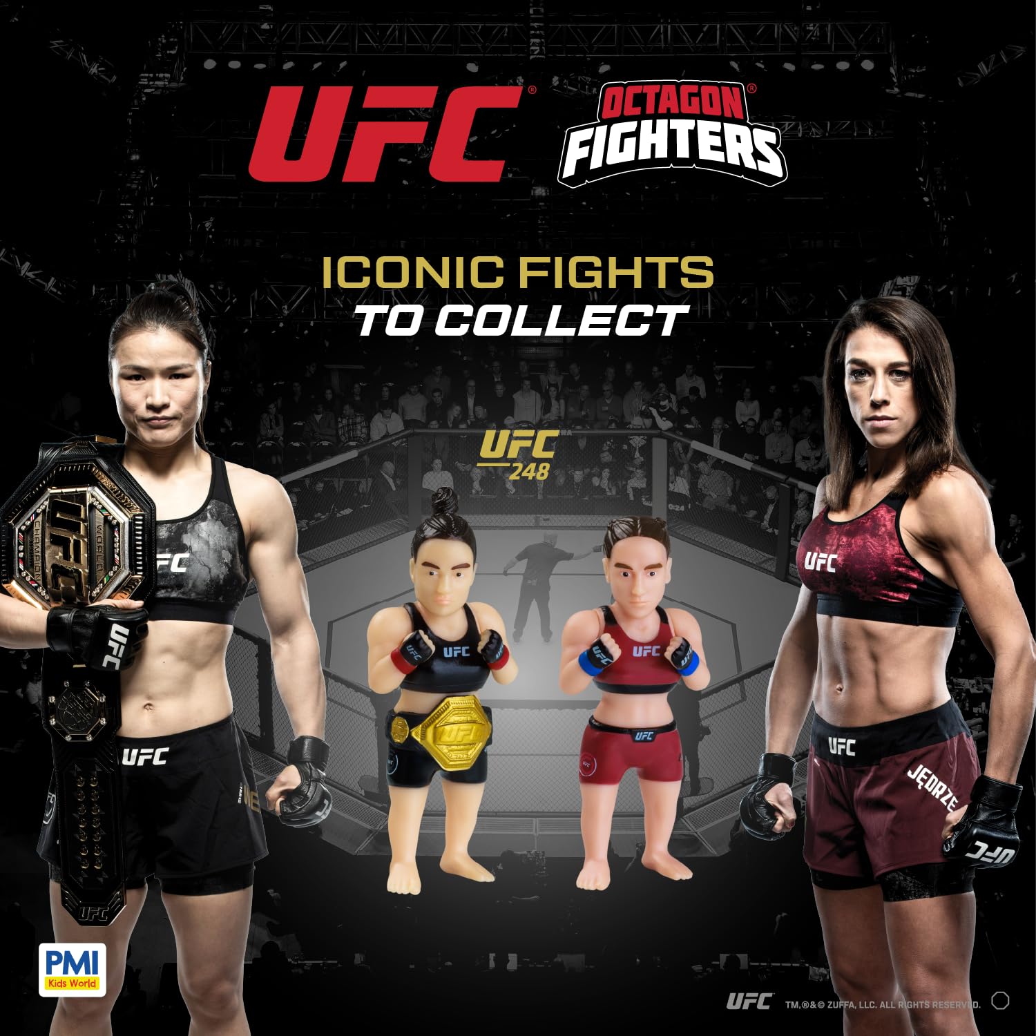 PMI UFC 2.5-inch Jiri Prochazka figure with signature accessories, ideal for display.